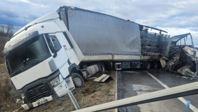 Bulgaristan’ın başkenti Sofya yakınlarında arıza nedeniyle yol kenarında duran TIR’a arkadan çarpan başka bir TIR, iki Türk sürücünün yaşamını yitirdiği kazaya yol açtı.